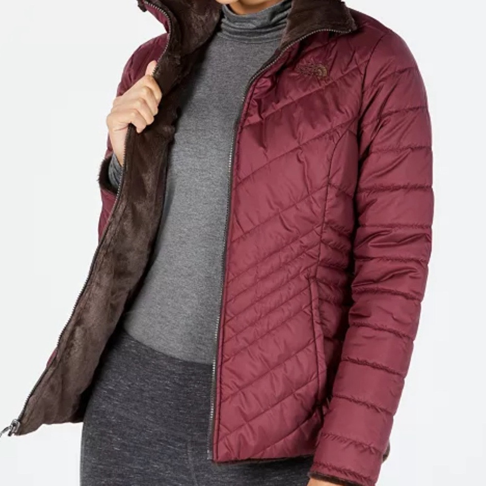 North face reversible fleece